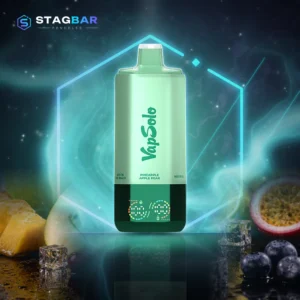 VapSolo 180K Puffs 6in1 Pineapple Apple Pear eldobható vape – 6 íz egy készülékben
