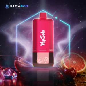 VapSolo 180K Puffs 6in1 Triple Cherry eldobható vape – 6 íz egy készülékben