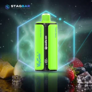 VapSolo Quads 4in1 Apple green 80000 Puff eldobható vape – 4 frissítő íz egy készülékben