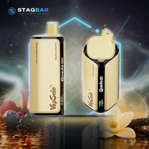 VapSolo Quads 4in1 vanília színű 80000 Puff eldobható vape – 4 frissítő íz egy készülékben